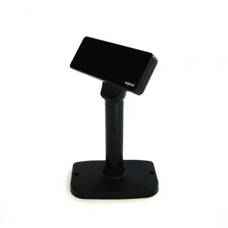 Approx appVFD01 Visor de Cliente para TPV con Pantalla Fluorescente al Vacío, 2 Líneas y 20 Caracteres, Interfaz USB, Ideal para Punto de Venta Approx appVFD01 Visor de Cliente para TPV con Pantalla Fluorescente al Vacío, 2 Líneas y 20 Caracteres, Interfaz USB, Ideal para Punto de Venta